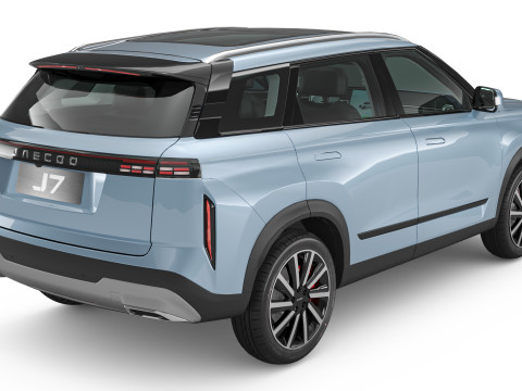 2024 Chery Jaecoo J7 With Interior 3D Модель