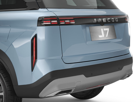 2024 Chery Jaecoo J7 With Interior 3D Модель