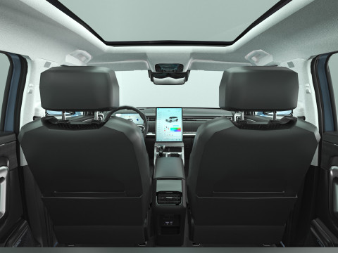 2024 Chery Jaecoo J7 With Interior 3D Модель