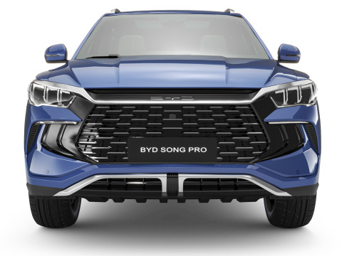 2024 BYD Song Pro With Interior Model 3D
