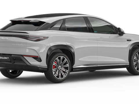 2025 BYD Sealion 7 With Interior 3D 模型