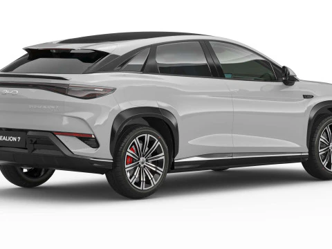 2025 BYD Sealion 7 With Interior 3D Model