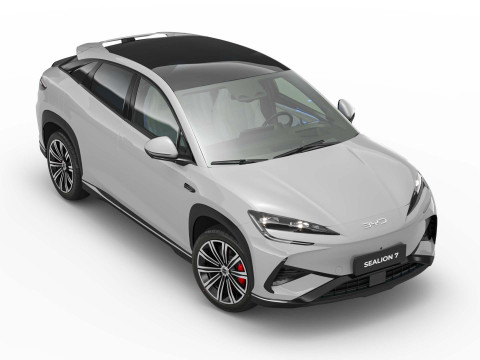 2025 BYD Sealion 7 With Interior 3D 模型