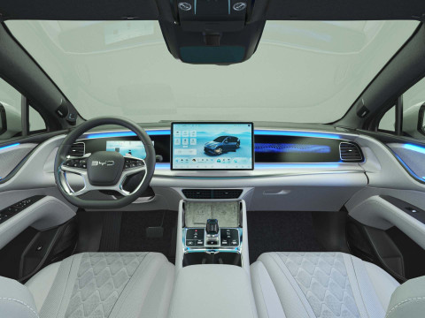 2025 BYD Sealion 7 With Interior 3D 模型