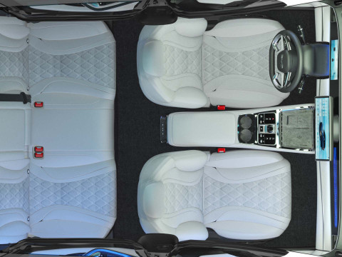 2025 BYD Sealion 7 With Interior 3D 模型