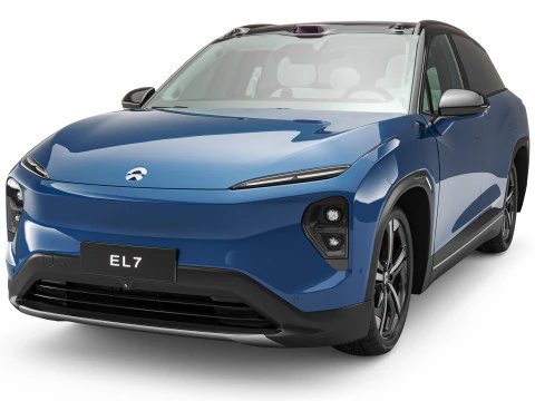 2024 NIO EL7 ES7 con interni Modello 3D