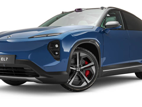 2024 NIO EL7 ES7 With Interior 3D Model