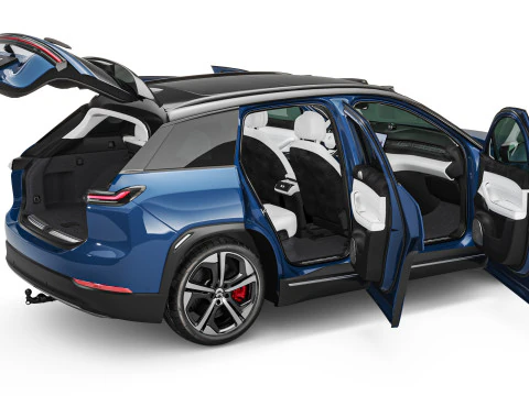 2024 NIO EL7 ES7 With Interior 3D Model