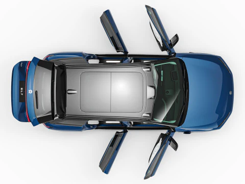 2024 NIO EL7 ES7 With Interior 3D Model
