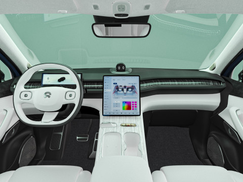 2024 NIO EL7 ES7 With Interior 3D Модель