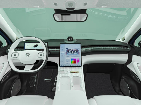 2024 NIO EL7 ES7 With Interior 3D Model