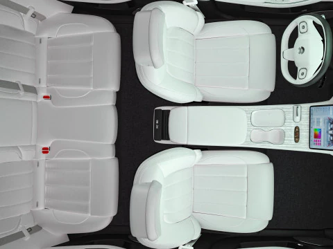 2024 NIO EL7 ES7 With Interior 3D Model