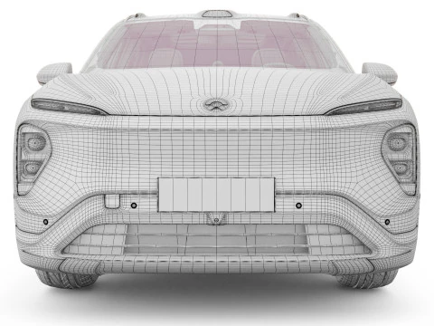 2024 NIO EL7 ES7 With Interior 3D Model