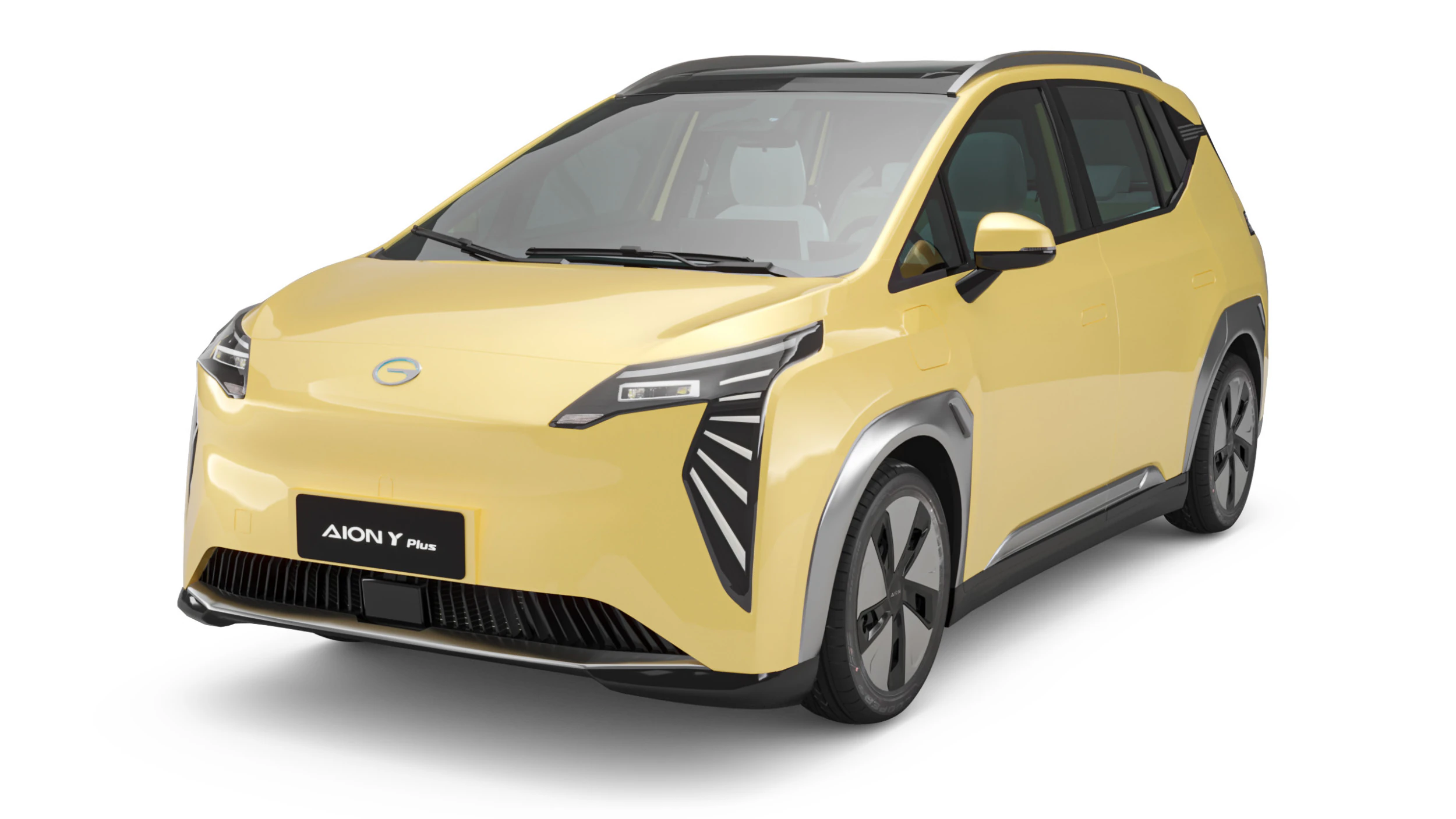 2025 GAC AION Y Plus With Interior 3D Model .c4d .max .obj .3ds .fbx .stl .blend 