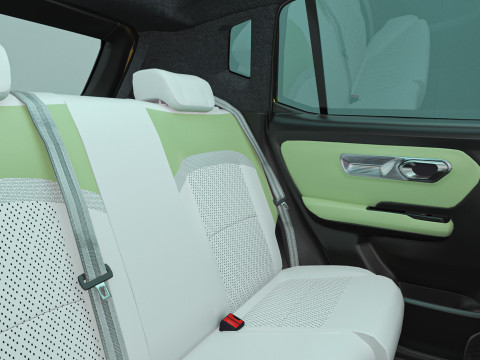 2025 GAC AION Y Plus With Interior Modèle 3D