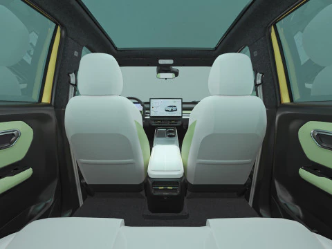 2025 GAC AION Y Plus With Interior 3D Model