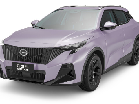 2024 GAC GS3 EMZOOM With Interior Modelo 3D