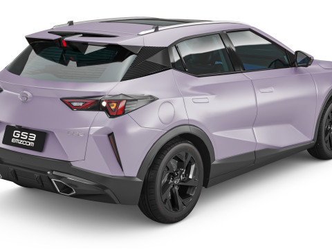 2024 GAC GS3 EMZOOM With Interior Model 3D