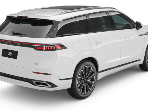 2024 Chery Jaecoo J8 With Interior Model 3D