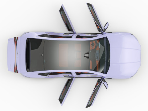 2025 BYD Seal With Interior Modelo 3D