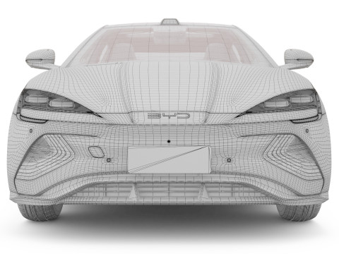 2025 BYD Seal With Interior Modelo 3D