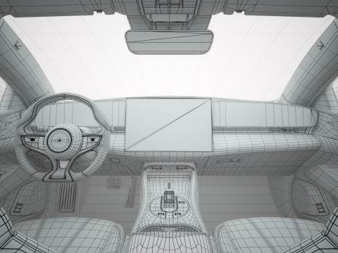 2025 BYD Seal With Interior Modelo 3D