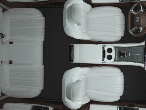 2024 BYD Denza Z9Gt With Interior 3D 模型