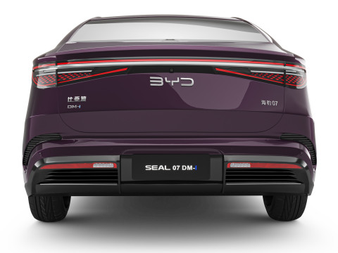 2025 BYD Seal 07 DM-i With Interior 3D Модель