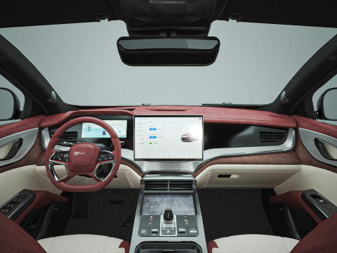 2025 BYD Seal 07 DM-i With Interior 3D Модель