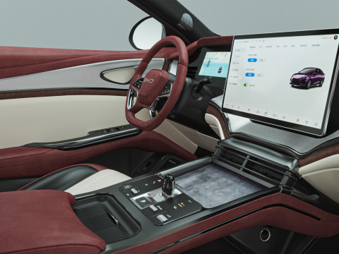 2025 BYD Seal 07 DM-i With Interior 3D Модель