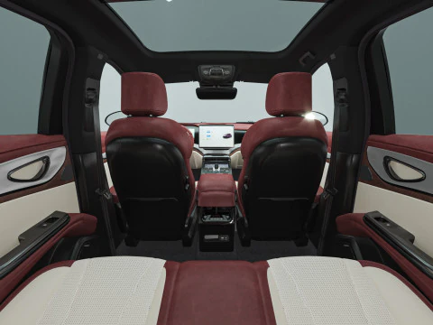 2025 BYD Seal 07 DM-i With Interior 3D Model