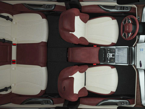 2025 BYD Seal 07 DM-i With Interior 3D Model