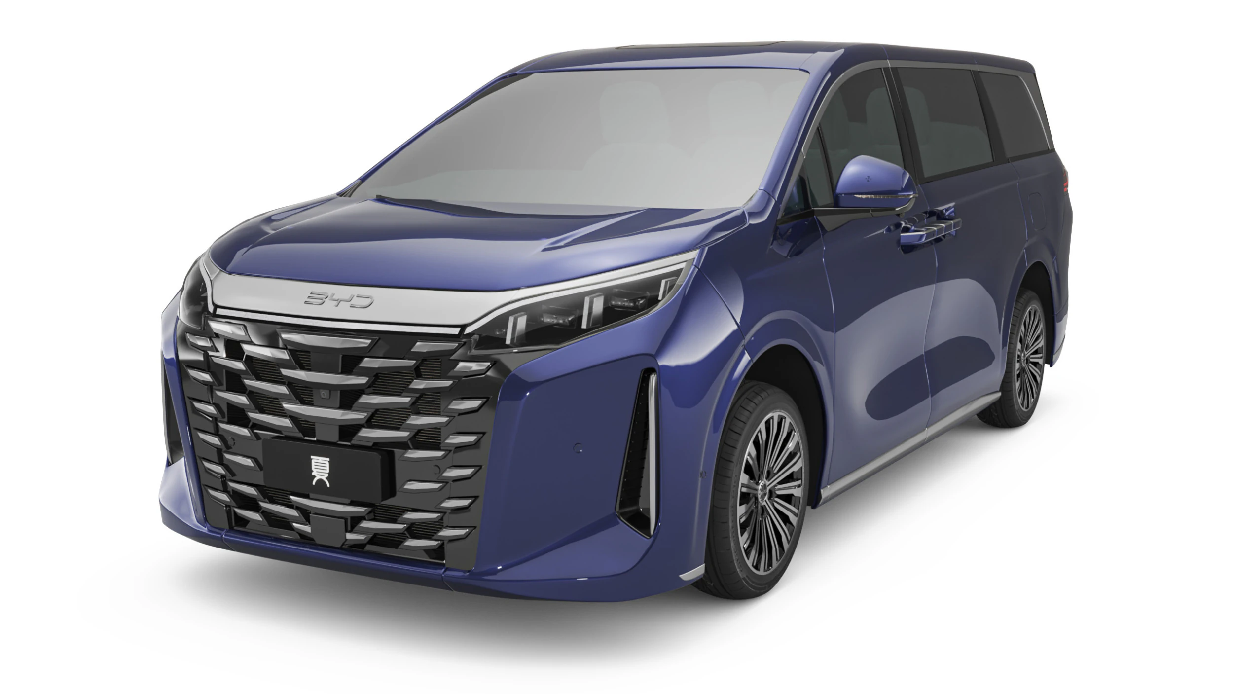 2025 BYD M9 3D Model .c4d .max .obj .3ds .fbx .stl .blend