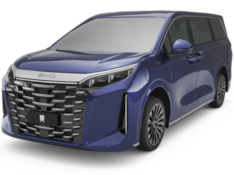2025 BYD Xia DM-i 3Dモデル