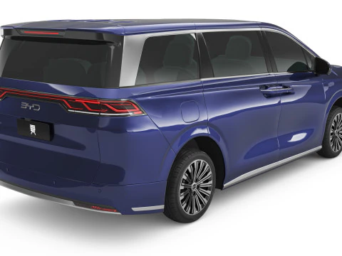 2025 BYD M9 3D Model
