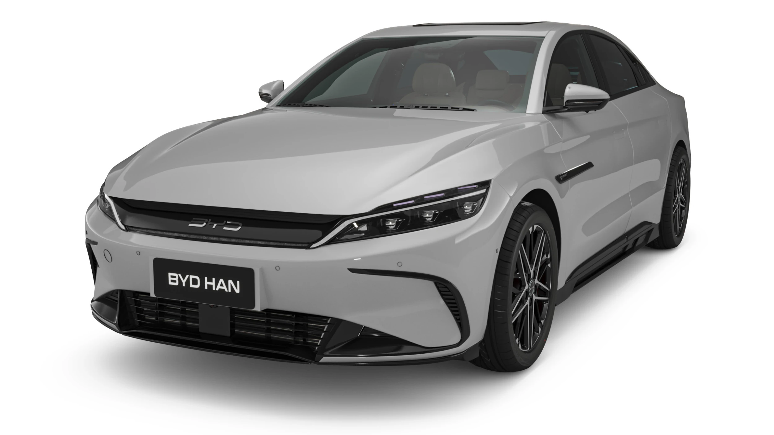 2025 BYD Han EV With Interior 3D Model .c4d .max .obj .3ds .fbx .stl .blend 