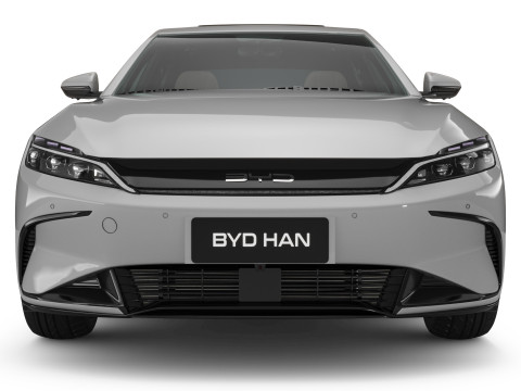 2025 BYD Han EV With Interior Model 3D