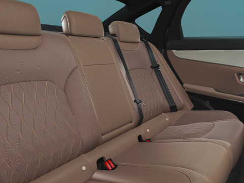2025 BYD Han EV With Interior Model 3D