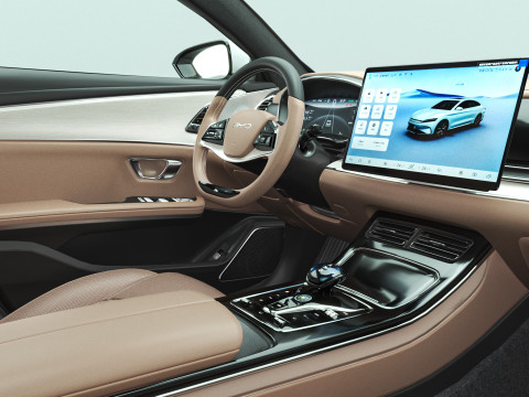 2025 BYD Han EV With Interior Model 3D