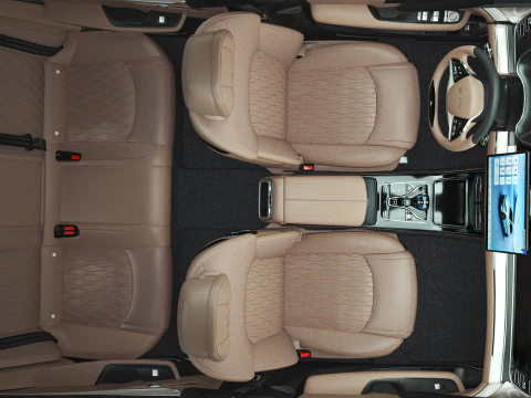 2025 BYD Han EV With Interior 3D Model