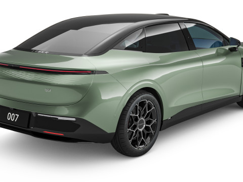 2025 Zeekr 007 With Interior 3Dモデル