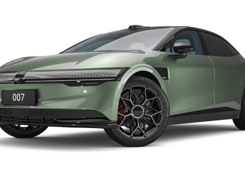 2025 Zeekr 007 With Interior 3Dモデル