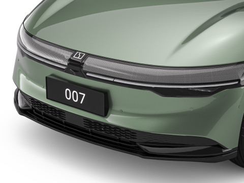 2025 Zeekr 007 With Interior 3Dモデル