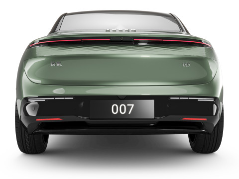 2025 Zeekr 007 With Interior 3Dモデル