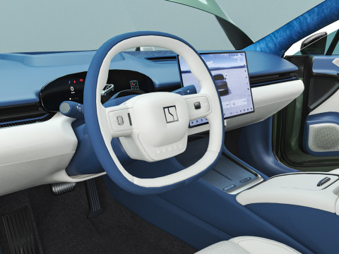 2025 Zeekr 007 With Interior 3Dモデル