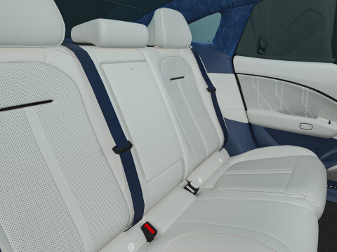2025 Zeekr 007 With Interior 3Dモデル