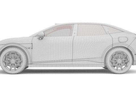 2025 Zeekr 007 With Interior 3Dモデル