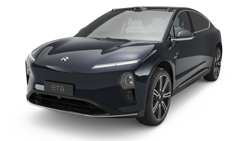 2025 Nio ET9 With Interior 3D 模型 .c4d .max .obj .3ds .fbx .stl .blend 