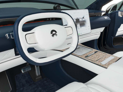 2025 Nio ET9 With Interior 3D Model