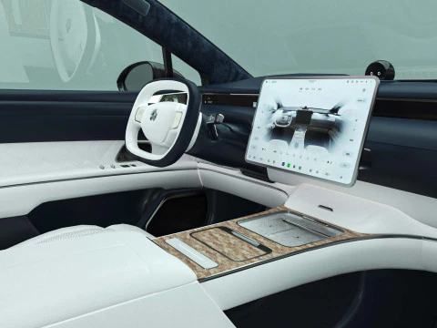 2025 Nio ET9 With Interior 3D Model